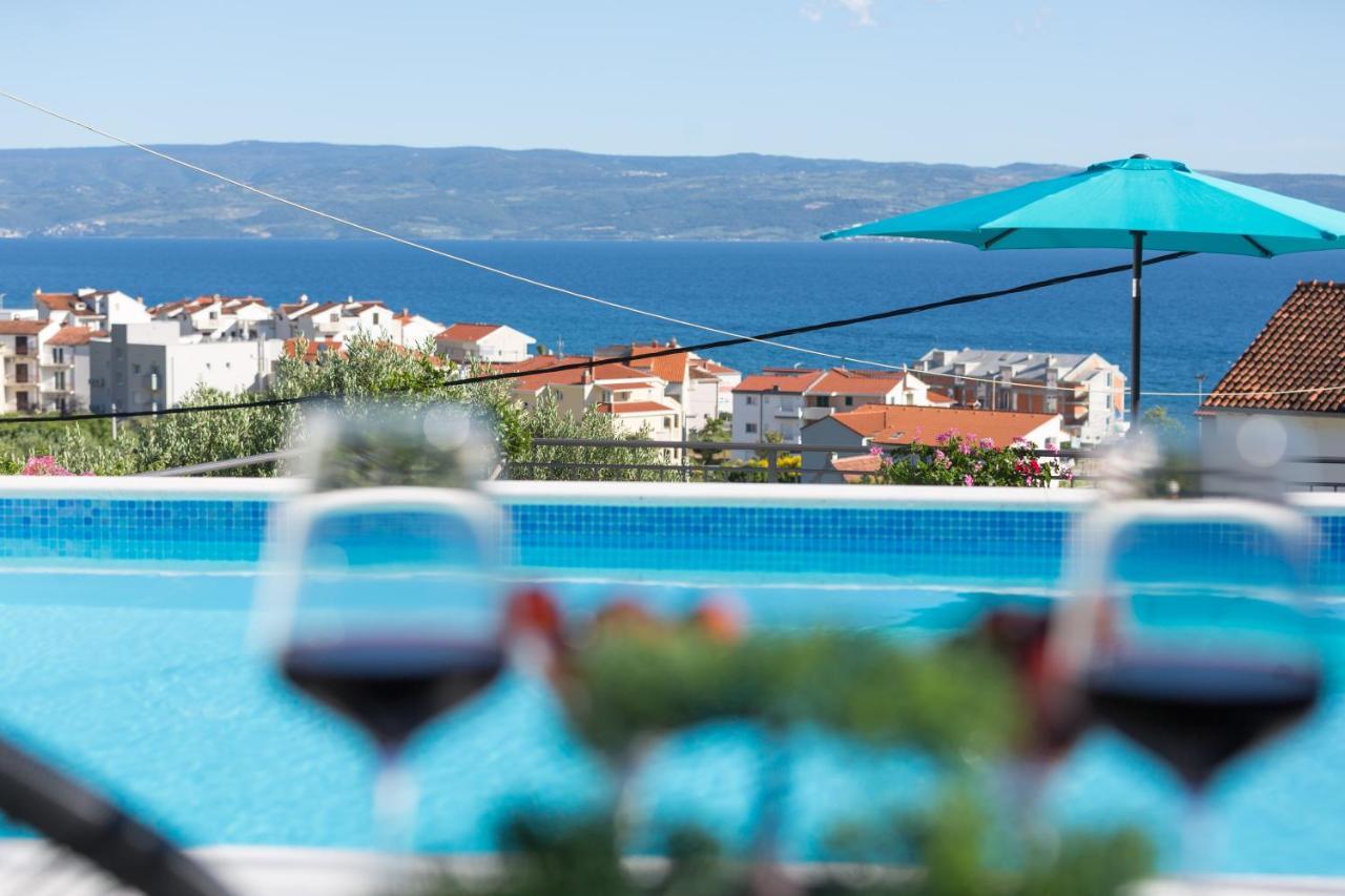 Apartments Lidija - Sea View Apartment With Exclusive Right Of Using Hot Tub Or Split Level Apartment With Exclusive Right Of Using Pool Подстрана Екстер'єр фото