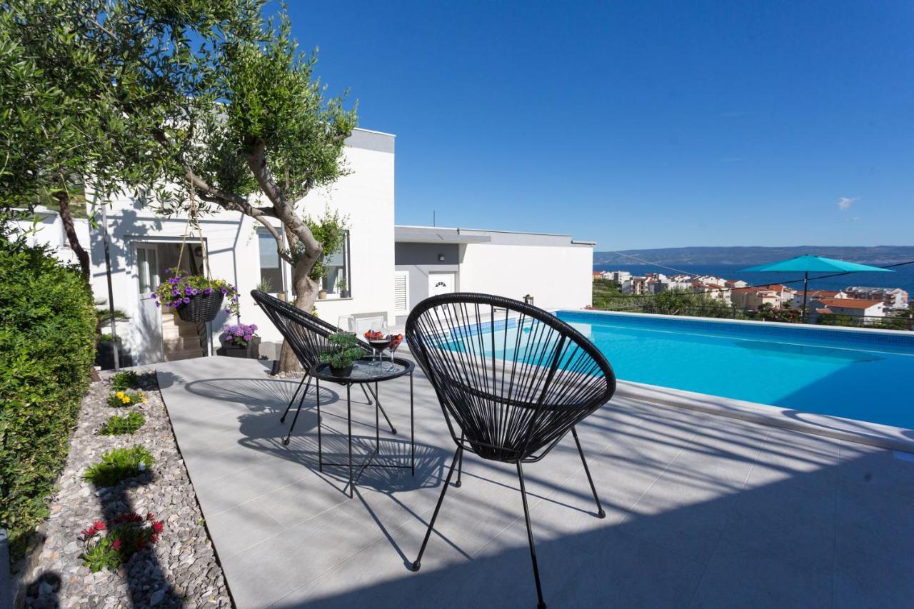 Apartments Lidija - Sea View Apartment With Exclusive Right Of Using Hot Tub Or Split Level Apartment With Exclusive Right Of Using Pool Подстрана Екстер'єр фото