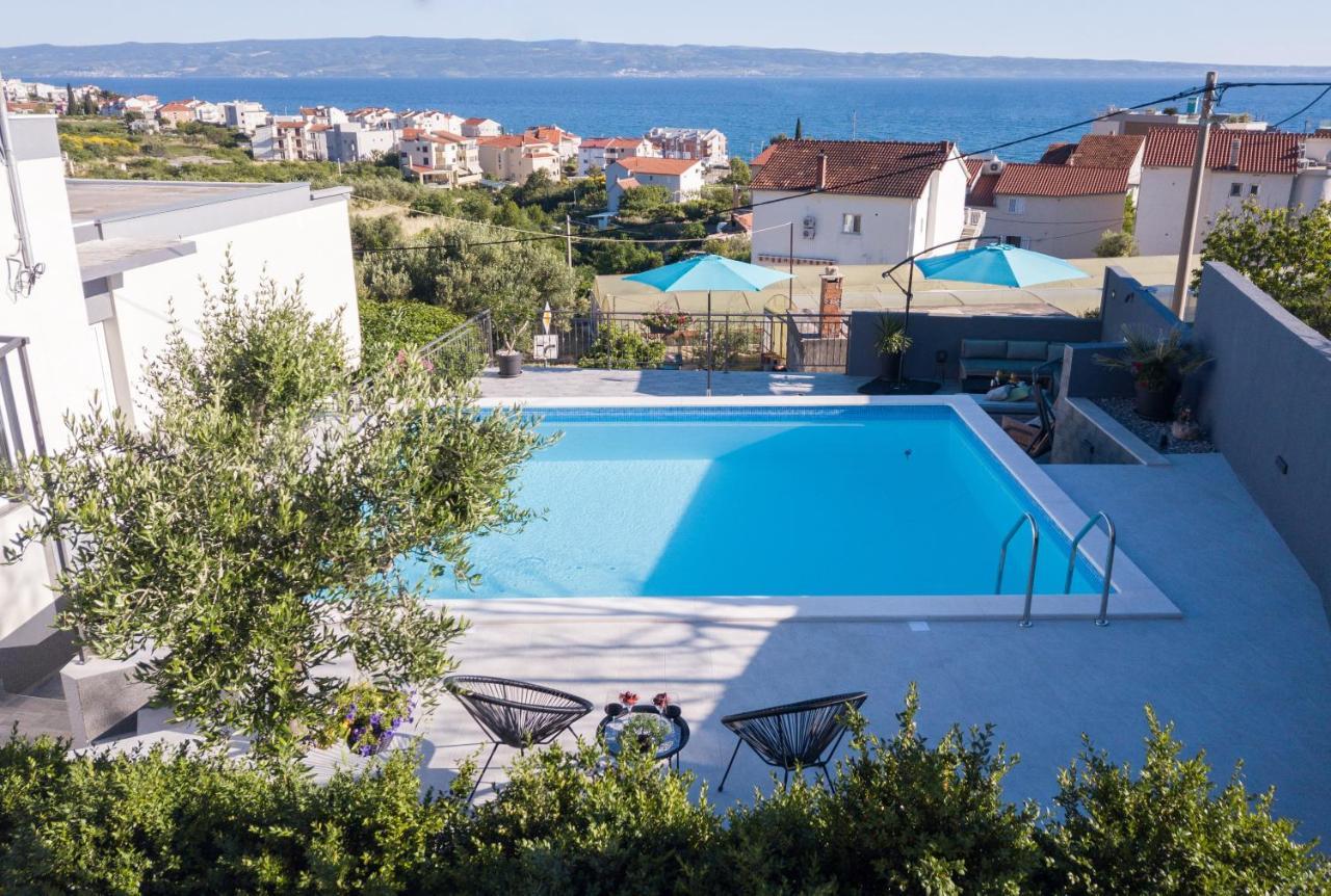 Apartments Lidija - Sea View Apartment With Exclusive Right Of Using Hot Tub Or Split Level Apartment With Exclusive Right Of Using Pool Подстрана Екстер'єр фото